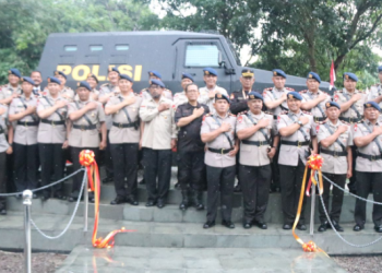 Satbrimob Polda Jabar Resmikan Monumen Kendaraan Taktis Brimob, Wujud Penghormatan dan Semangat Pengabdian