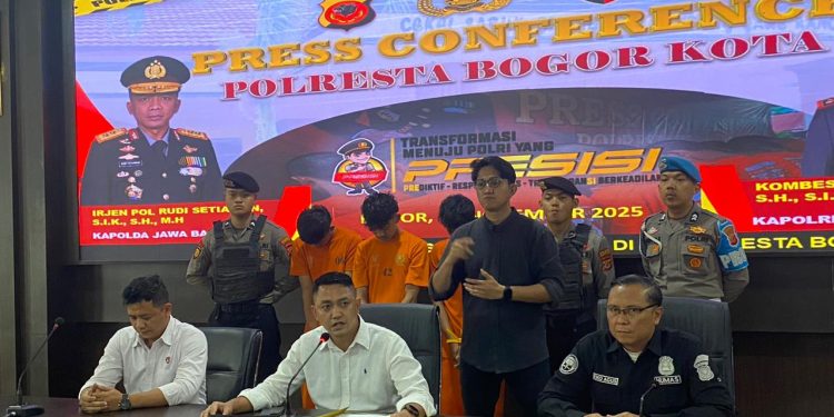 Polresta Bogor Kota Ungkap Kasus Tawuran Antar Kelompok Remaja, Beberapa Pelaku Diamankan