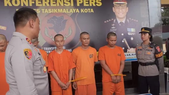 Modus Jebakan Facebook Palsu, Polres Tasikmalaya Kota Tangkap Dua Anggota Geng Motor Pelaku Perampokan