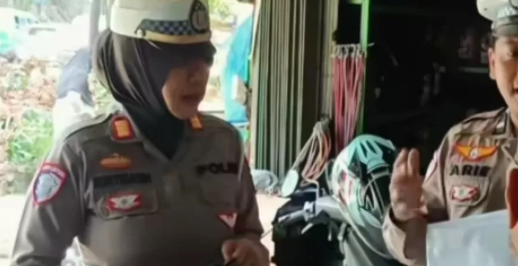 Satlantas Polresta Bogor Kota Sosialisasi Keselamatan Modifikasi Kendaraan di Bengkel