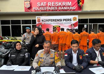 Bandung Makin Kondusif, Polisi Ungkap 7 Kasus Curanmor dalam Sebulan