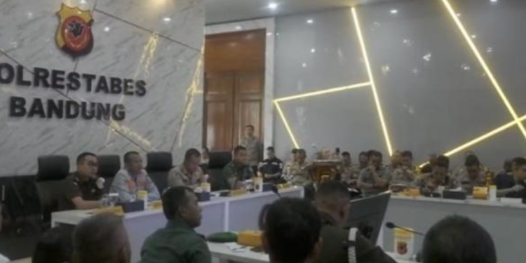 1.500 Personel Gabungan Siap Amankan Nataru di Kota Bandung