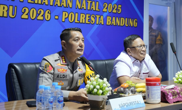 Kompolnas RI Supervisi Pospam Terpadu Polresta Bandung