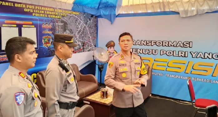Polres Cimahi Siapkan Skema One Way dan 11 Pos Layanan untuk Antisipasi Kemacetan Libur Nataru