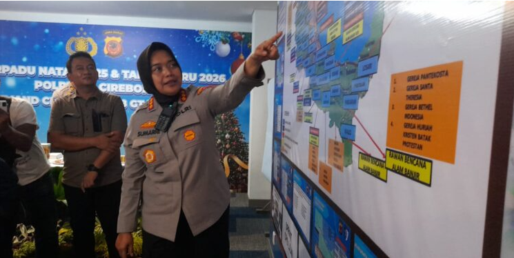 Polresta Cirebon Siapkan 1.881 Personel Gabungan untuk Pengamanan Nataru