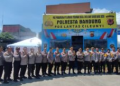 Stama Ops Polri Supervisi Pos Pam Cileunyi Polresta Bandung Jelang Nataru