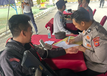 Polda Jabar Beri Layanan Kesehatan Bagi Anggota Yang Bertugas Amankan Ops Nataru 2025/2026