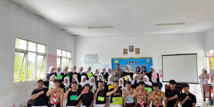 Polres Banjar Bekali Siswa SMK Bhakti Kencana dengan Pembinaan Kepemimpinan