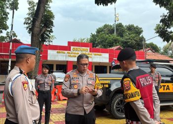 Antisipasi Nataru dan Bencana, Wadir Samapta Polda Jabar Cek Kesiapan Posko Polres Purwakarta