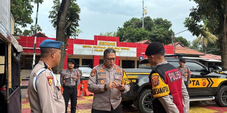 Antisipasi Nataru dan Bencana, Wadir Samapta Polda Jabar Cek Kesiapan Posko Polres Purwakarta