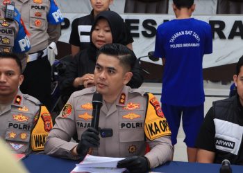 Bravo Polri, Polres Indramayu Ungkap Kasus Curanmor Tiga Tersangka Diamankan