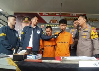 Polres Cimahi Tangkap 15 Pelaku Yang Menganiaya Seorang Remaja