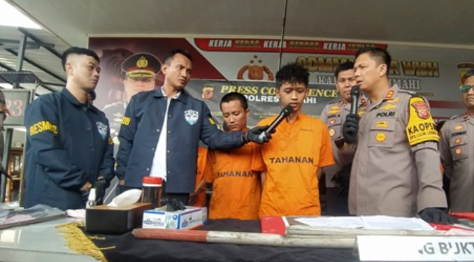Polres Cimahi Tangkap 15 Pelaku Yang Menganiaya Seorang Remaja