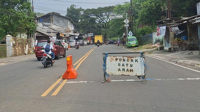 Satlantas Polres Bogor Siapkan Rekayasa One Way Situasional di Jalur Puncak Berbasis Data Traffic Counting