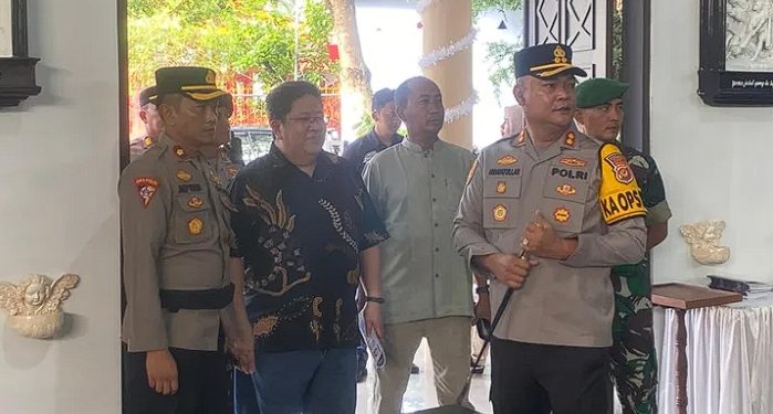 Jamin Keamanan Ibadah Natal, Polres Ciamis Bersama Tim Jibom Brimob Polda Jabar Sterilisasi Sejumlah Gereja
