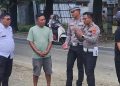 Respons Cepat Keluhan Masyarakat, Polisi dan Pemkab Turun Langsung Tangani Material Jalan di Sindangwangi