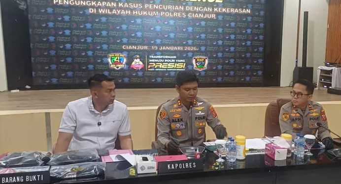Polres Cianjur Tangkap Oknum Guru P3K Perampok Lansia, Ungkap Motif Judi Online
