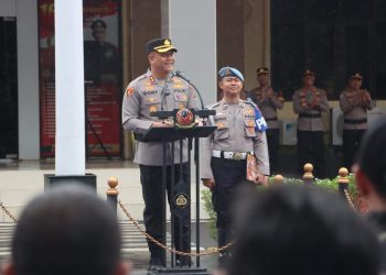 Perkuat Sinergitas, Kapolres Subang Pimpin Apel Ojol Kamtibmas Bersama 1.000 Driver Se-Kabupaten