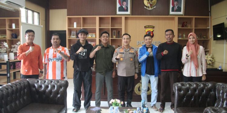 Jelang Big Match Persib vs Persija, Polres Indramayu Ajak Suporter Jaga Perdamaian dan Kedewasaan