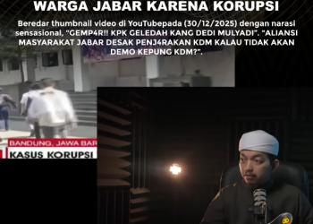 [SALAH] KDM Didemo Ribuan Warga Jabar Karena Korupsi