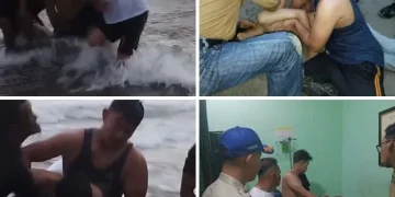 Aksi Heroik Briptu Bagus Eko: Terjang Ombak Besar Demi Selamatkan Dua Wisatawan Tenggelam di Pantai Karangpapak