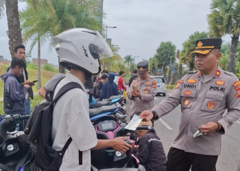 Polresta Bandung Sita Ratusan Knalpot Brong dalam Razia Serentak untuk Jaga Kamtibmas