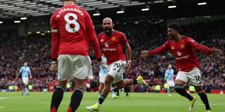 Debut Manis Carrick, Manchester United Tundukkan Manchester City dalam Derby Sengit