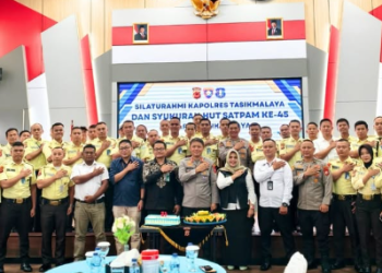HUT Satpam ke-45, Kapolres Tasikmalaya Ajak Satpam Tingkatkan Profesionalisme