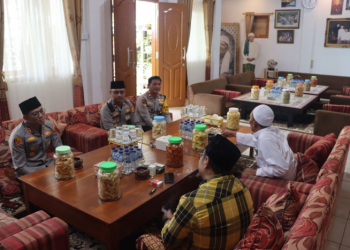 Kapolres Sukabumi Kota Jalin Silaturahmi Kamtibmas dengan Tokoh Ulama, Perkuat Sinergi Jaga Kondusivitas Wilayah