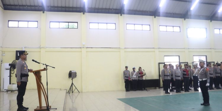 Polres Kuningan Siagakan Ratusan Personel Amankan Malam Tahun Baru 2026