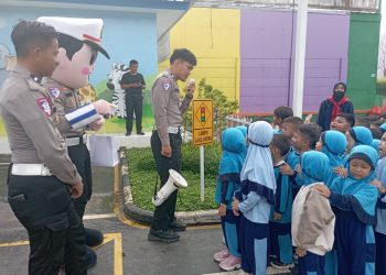 Polres Majalengka Edukasi Siswa TK tentang Lalu Lintas Melalui Program Polsanak