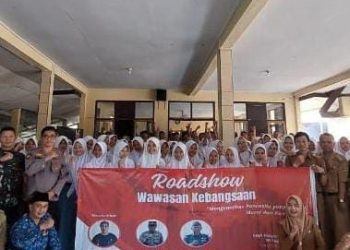 Polres Ciamis Sinergi dengan Forkopimcam Gelar Road Show Wawasan Kebangsaan untuk Cegah Kenakalan Remaja