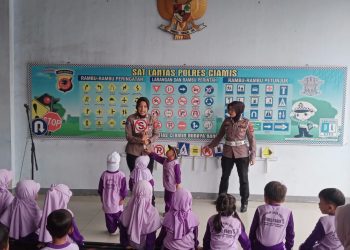 Polres Ciamis Gelar Program Polsanak, Edukasi Keselamatan Lalu Lintas Sejak Dini