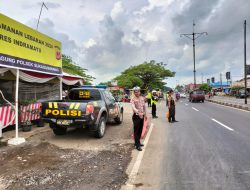 Kesiapan Polres Indramayu di Pos Pam Pasar Tulungagung Jaga Keamanan dan Ketertiban Selama Ops Ketupat Lodaya 2024