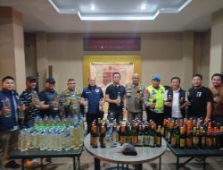 Antisipasi Pesta Miras di Malam Takbiran, Sat Narkoba Polresta Bogor Kota Lakukan Razia