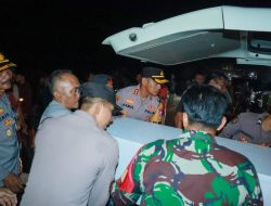 Kapolres Ciamis Hadiri Pemakaman Korban Kecelakaan Jalan Tol Japek KM 58 di Ciamis