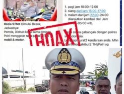 Beredar di Medsos Polisi Bakal Razia Besar-Besaran Ranmor, Kasat Lantas Polresta Bandung:Itu Hoaks