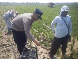 Kabid Humas Polda Jabar : Pembuatan Sumur Pantek di Blok Sawah Dsn/Desa Ujungjaya Sumedang Cegah Petani Gagal Panen.