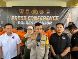 Dalam Kurun Waktu 1 Bulan Lebih, Sat Res Narkoba Polres Cianjur Amankan 24 Pelaku Penyalahgunaan Narkotika