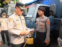 Cek Kesiapan Jelang Pilkada, Kapolres Bogor Lakukan Apel Pengecekan Kendaraan Dinas Polres Bogor