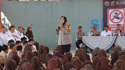 Kapolresta Cirebon Berikan Penyuluhan kepada Siswa SMAN 1 Palimanan