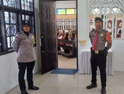 Polres Ciamis Siagakan Personel di Gereja Katolik Santo Yohanes