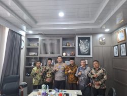 KAPOLRES BOGOR GIAT SILAHTURAHMI BERSAMA KETUA DPC APDESI KABUPATEN BOGOR