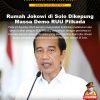 [SALAH] Rumah Jokowi di Solo Dikepung Massa Demo RUU Pilkada