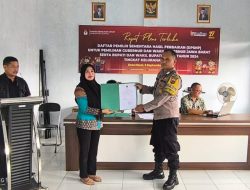 Polsek Cikoneng Polres Ciamis Bersiaga Amankan Proses Pleno DPSHP Pilkada 2024 di Desa Nasol