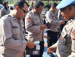 Polsek Cigasong Gelar Kegiatan Gaktiblin untuk Tingkatkan Disiplin Personil