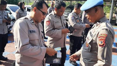 Polsek Cigasong Gelar Kegiatan Gaktiblin untuk Tingkatkan Disiplin Personil