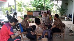 Cooling System Pra Pilkada Serentak, Bhabinkamtibmas Kesambi Polsek kesambi Polres Cirebon Kota sambangi warga