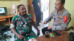 Kapolsek Anjatan dan TNI Kompak Jaga Stabilitas Menjelang Pilkada Serentak