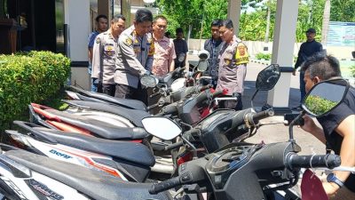 Polres Sukabumi Tangkap Komplotan Pencurian Sepeda Motor Antar Daerah